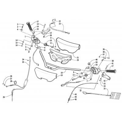 HANDLEBAR AND CONTROLS