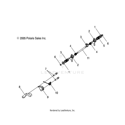 SHIFT FORKS - A06MH50AQ/AX/AY/AZ/AL/AT (4999200099920009D02)