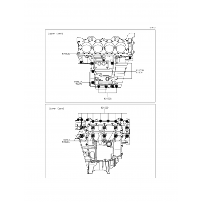 Crankcase Bolt Pattern