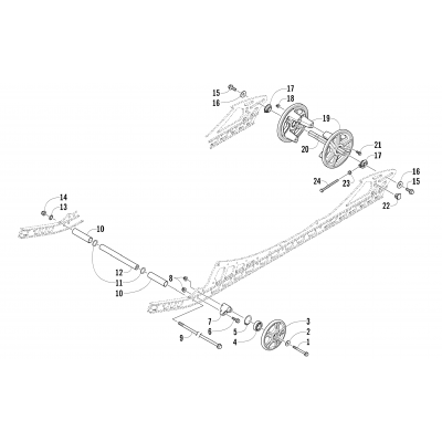 IDLER WHEEL ASSEMBLY