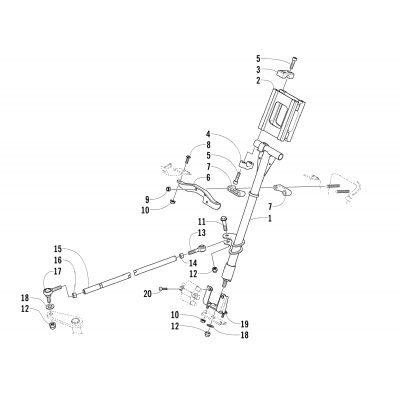 STEERING POST ASSEMBLY