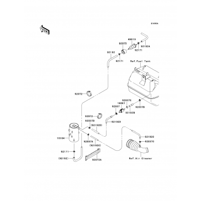 Fuel Evaporative System(ECF)