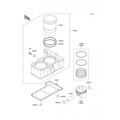 Cylinder/Piston(s)