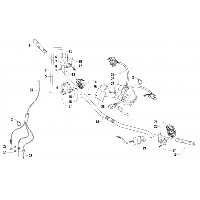 HANDLEBAR AND CONTROLS