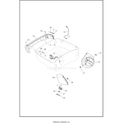 LAMPS AND SPEAKER HOUSINGS, ULTRA TOUR-PAK