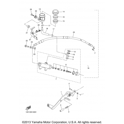 Rear Brake Caliper