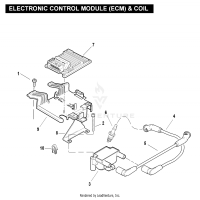 ELECTRONIC CONTROL MODULE (ECM) & COIL