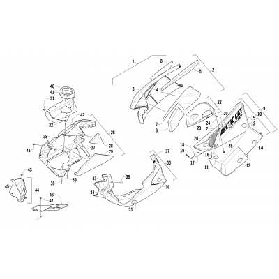 SKID PLATE AND SIDE PANEL ASSEMBLY