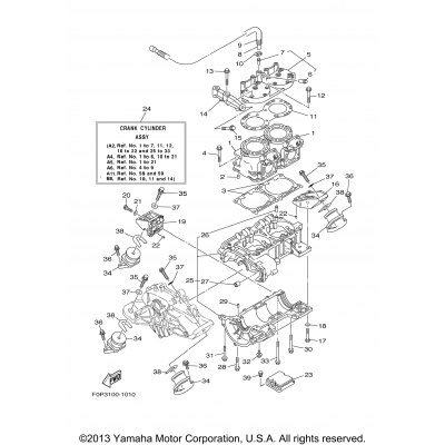 Cylinder Crankcase 1