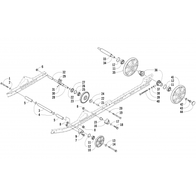 IDLER WHEEL ASSEMBLY