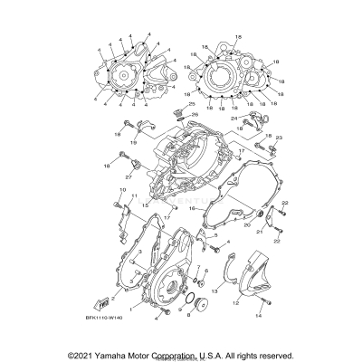 CRANKCASE COVER 1