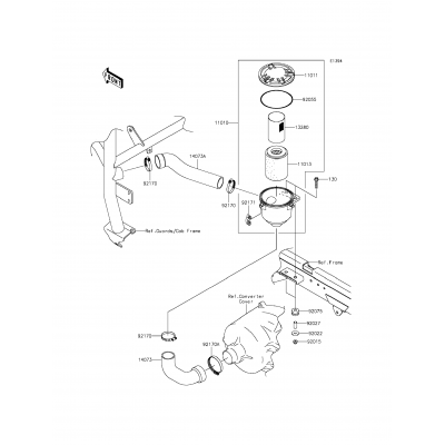 Air Cleaner-Belt Converter