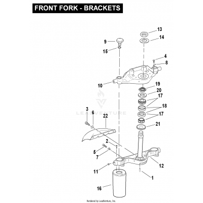 FRONT FORK - BRACKETS