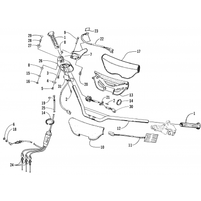 HANDLEBAR AND CONTROLS