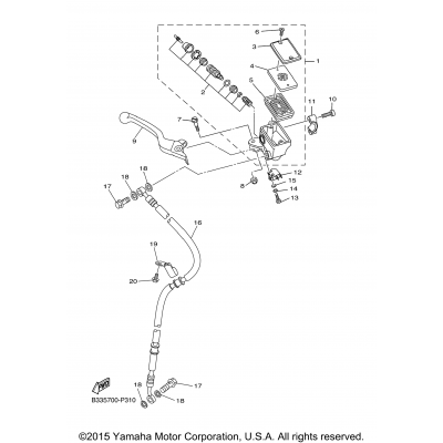 Front Master Cylinder