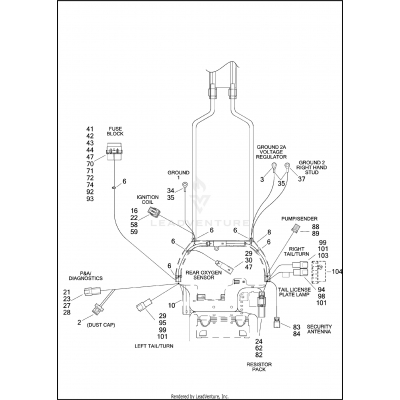 WIRING HARNESS, MAIN (3 OF 5)