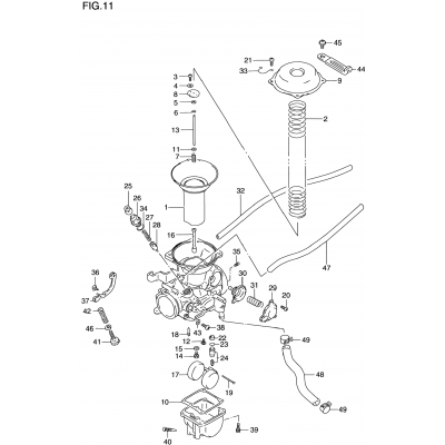 CARBURETOR (REAR)