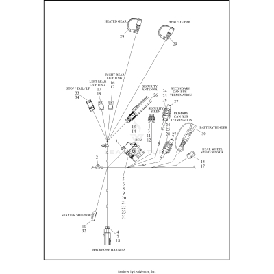 WIRING HARNESS, MAIN, ABS (2 OF 3)