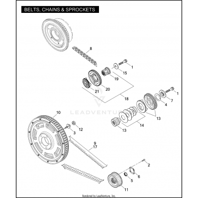 BELTS, CHAINS & SPROCKETS