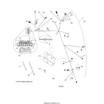 ELECTRICAL, HARNESS - A19SVA85BG (101581)