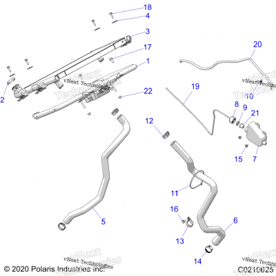 Engine, Cooling System, Radiator