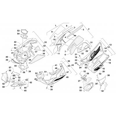 SKID PLATE AND SIDE PANEL ASSEMBLY