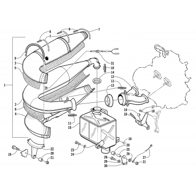 EXHAUST ASSEMBLY