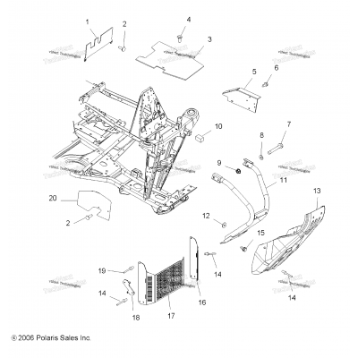 Bumper, Front & Shields