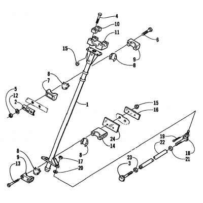 STEERING POST ASSEMBLY