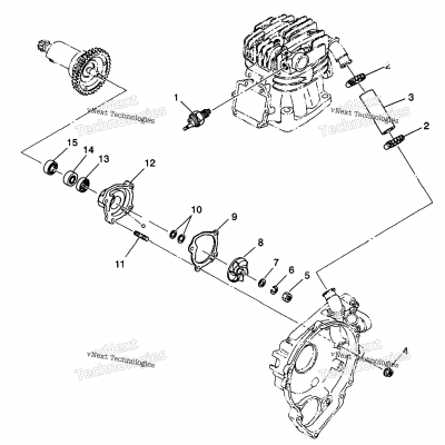 Water Pump 6X6 350L W938739