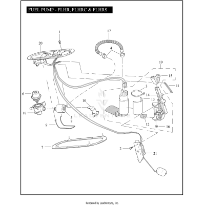 FUEL PUMP - FLHR, FLHRC & FLHRS