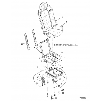 Body, Seat Asm. And Slider