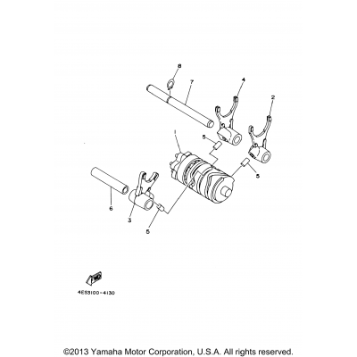 Shift Cam Fork