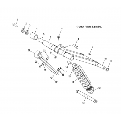 Front Torque Arm (4992649264C01)