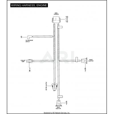 WIRING HARNESS, ENGINE