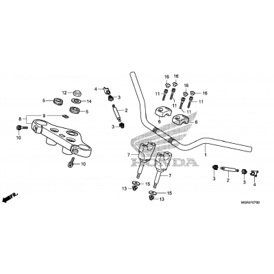 HANDLEBAR / TOP BRIDGE