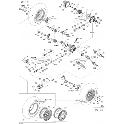 Drive System, Front Std