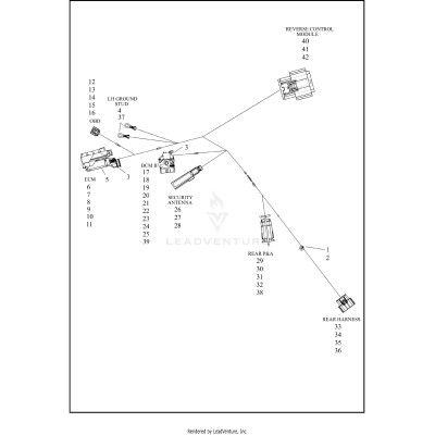WIRE HARNESS, MAIN - FLTRT (5 OF 9)