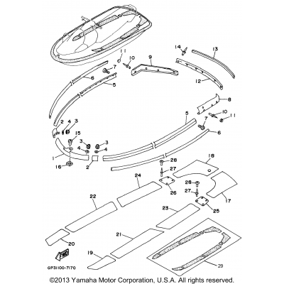 Gunwale Mat