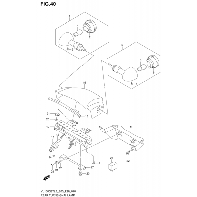 REAR TURNSIGNAL LAMP