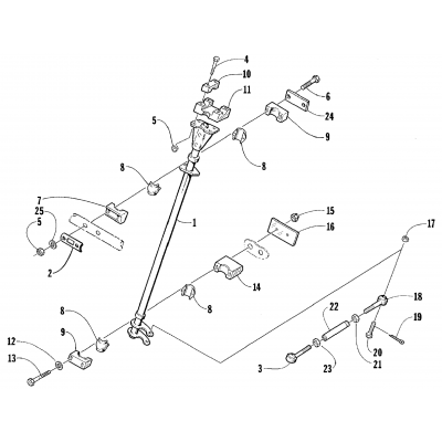 STEERING POST ASSEMBLY