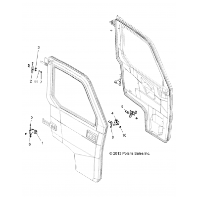 Body, Door, Full, Mounting R16rtu87as/Bs