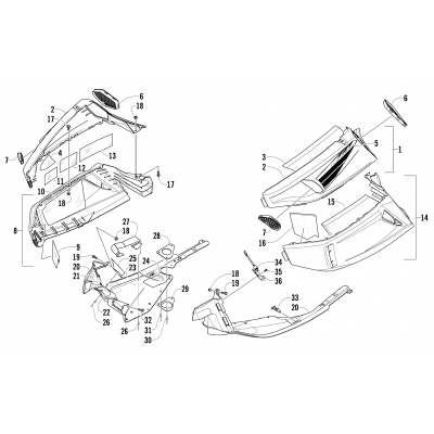 SKID PLATE AND SIDE PANEL ASSEMBLY