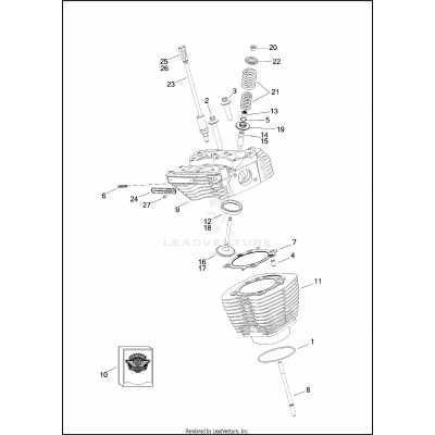 CYLINDERS, HEADS & VALVES - TWIN CAM 110™