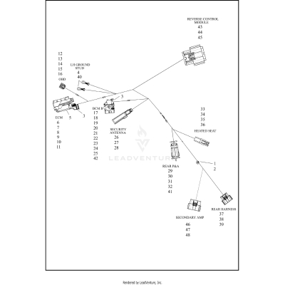 WIRE HARNESS, MAIN - (5 OF 9)