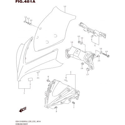 COWLING BODY