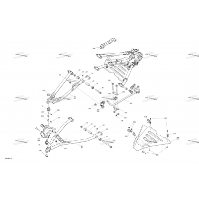 Suspension - Front Components - Width 64 Inch