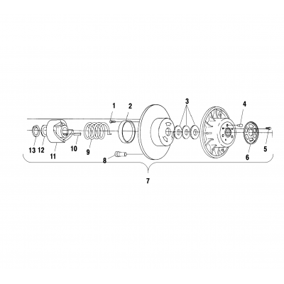 Driven Clutch S02nk8cs/Csa