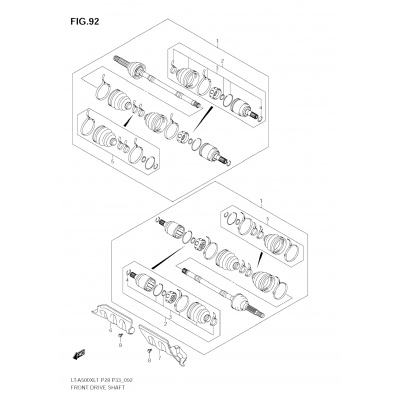 FRONT DRIVE SHAFT
