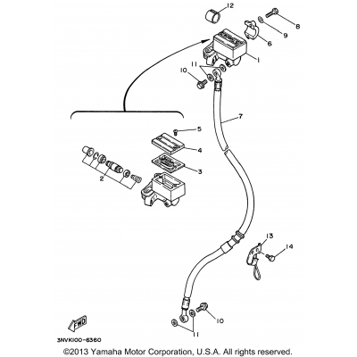 Front Master Cylinder